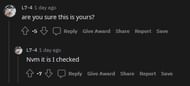 Poor guy got downvoted to oblivion (Image via Reddit)